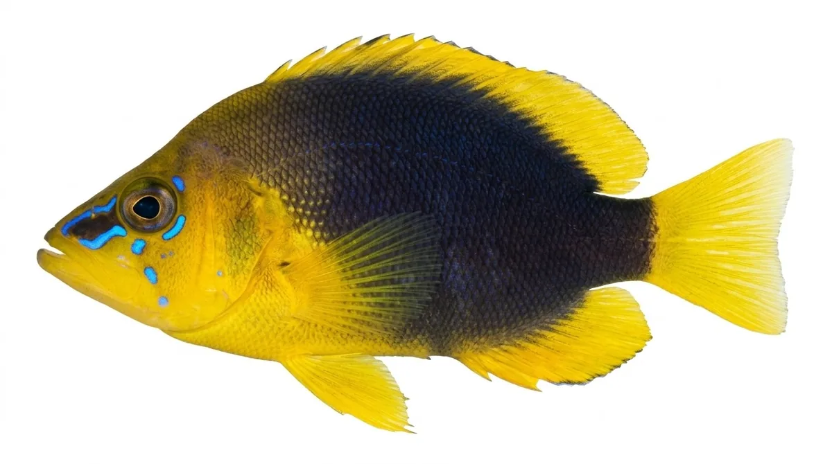 Shy hamlet — Hypoplectrus guttavarius