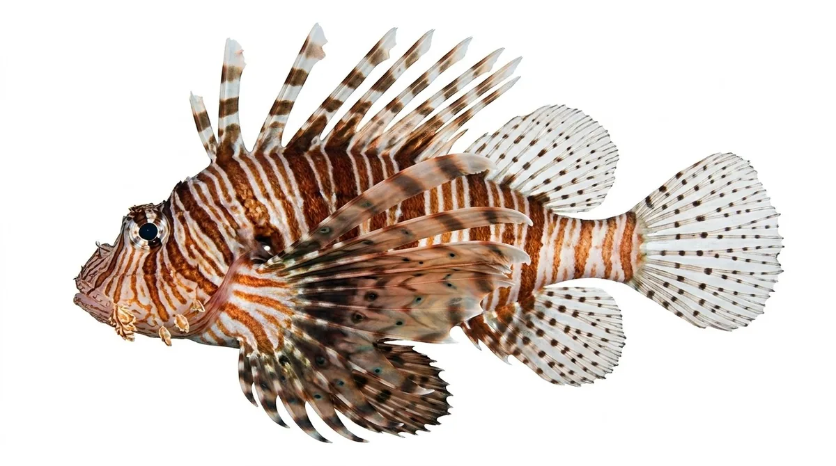 Red lionfish — Pterois volitans