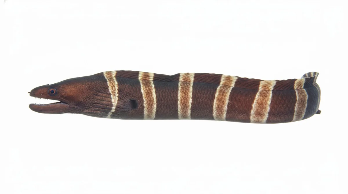 Broadbanded moray — Channomuraena vittata