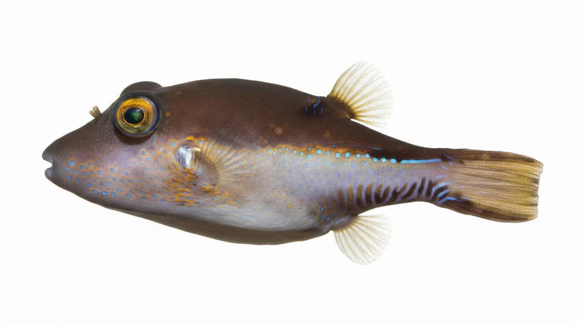 Sharpnose puffer — Canthigaster rostrata