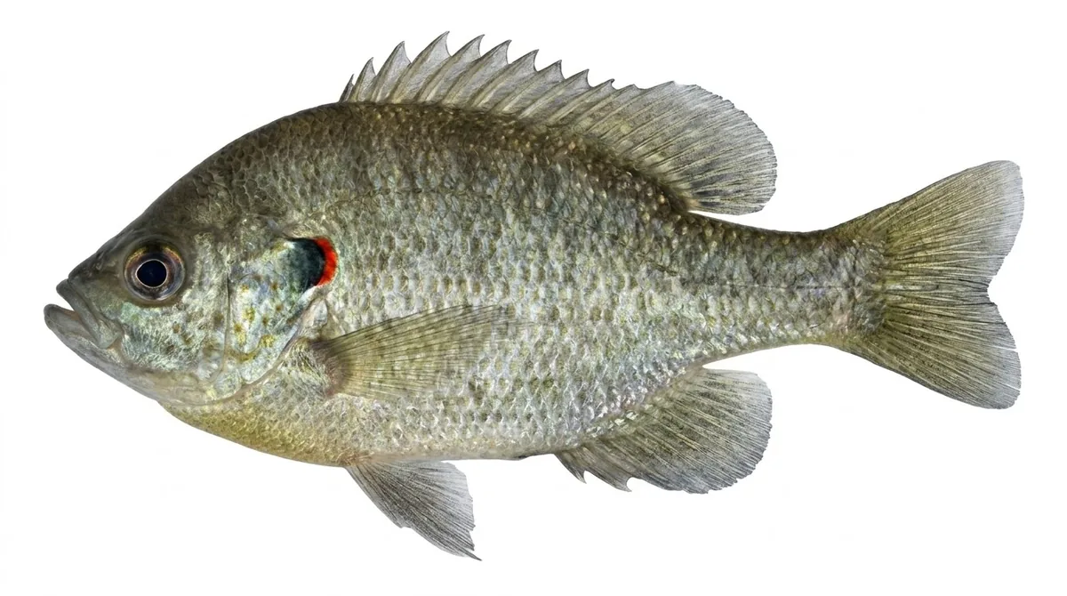 Redear sunfish — Lepomis microlophus