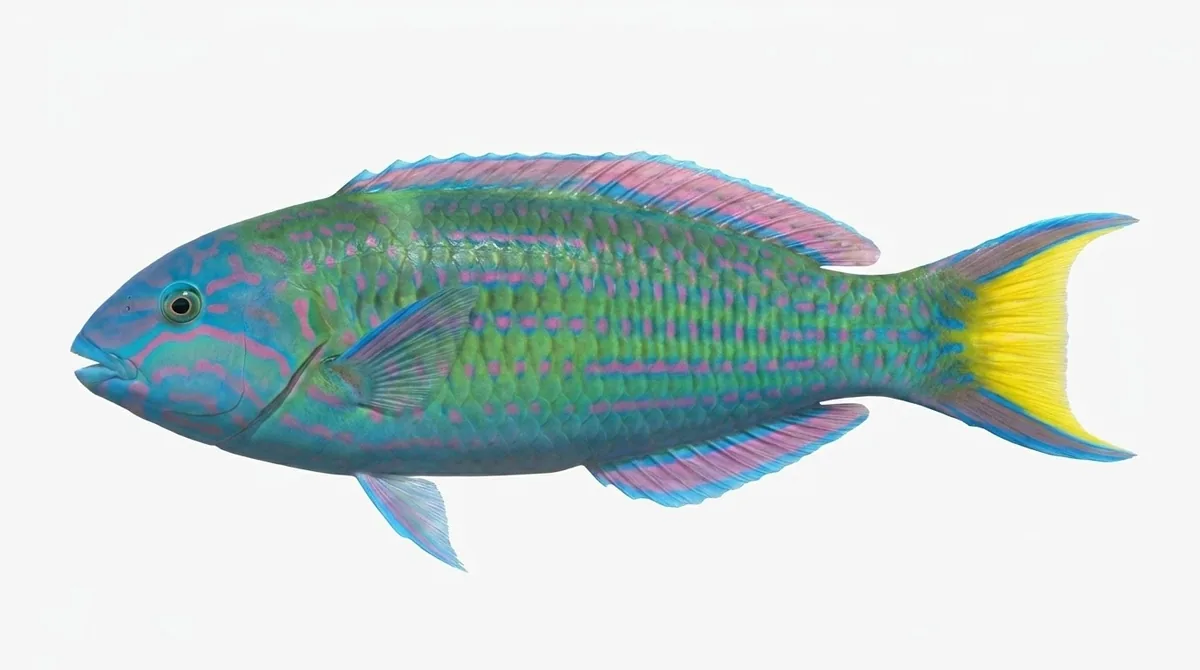 Moon wrasse — Thalassoma lunare