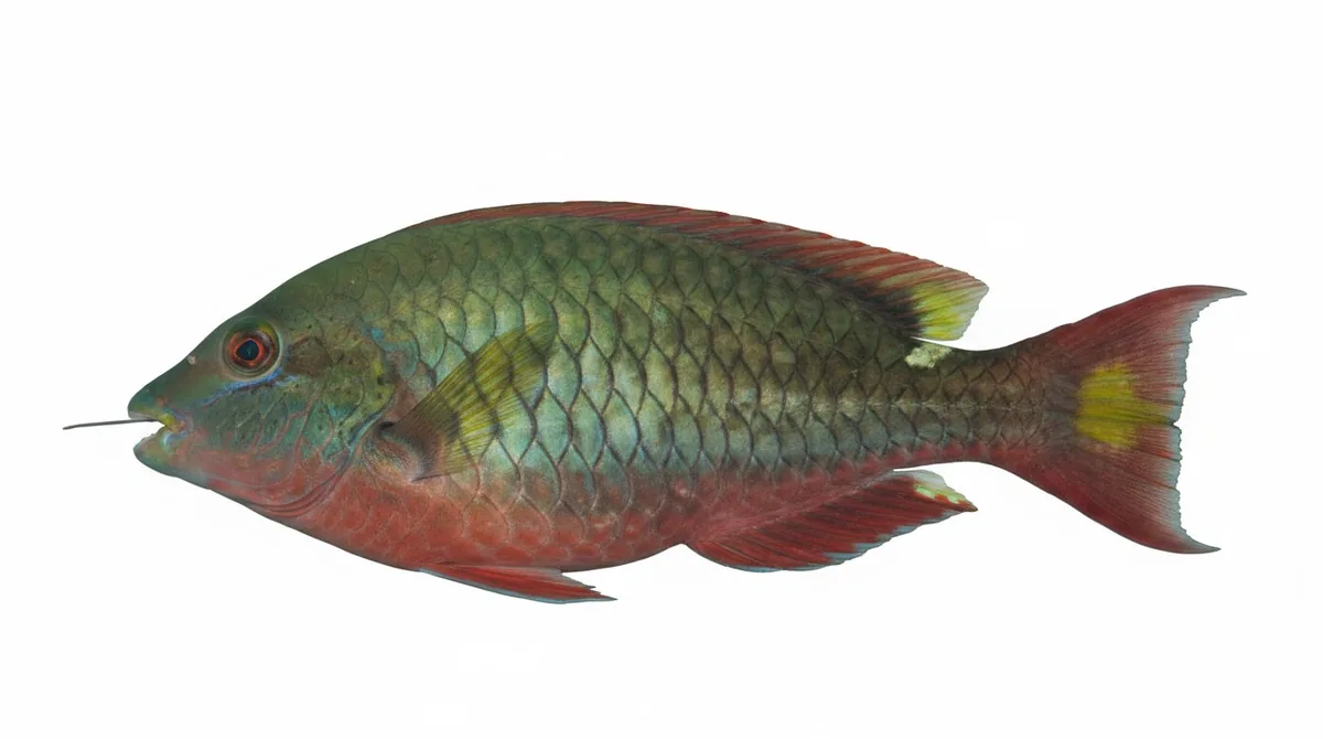Redband parrotfish — Sparisoma aurofrenatum