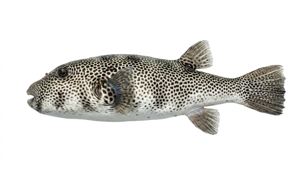 Blackspotted puffer — Arothron stellatus