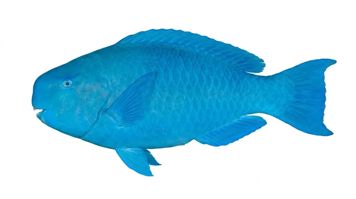 Blue parrotfish — Scarus coeruleus