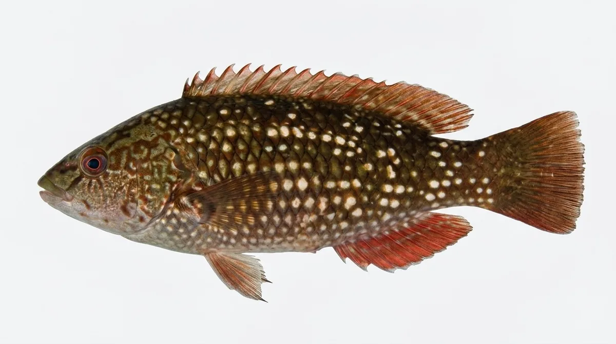Crimson banded wrasse — Notolabrus gymnogenis