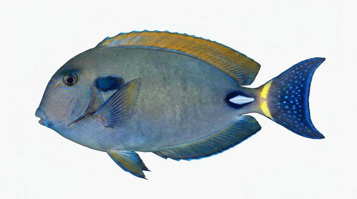 Eyestripe surgeonfish — Acanthurus dussumieri