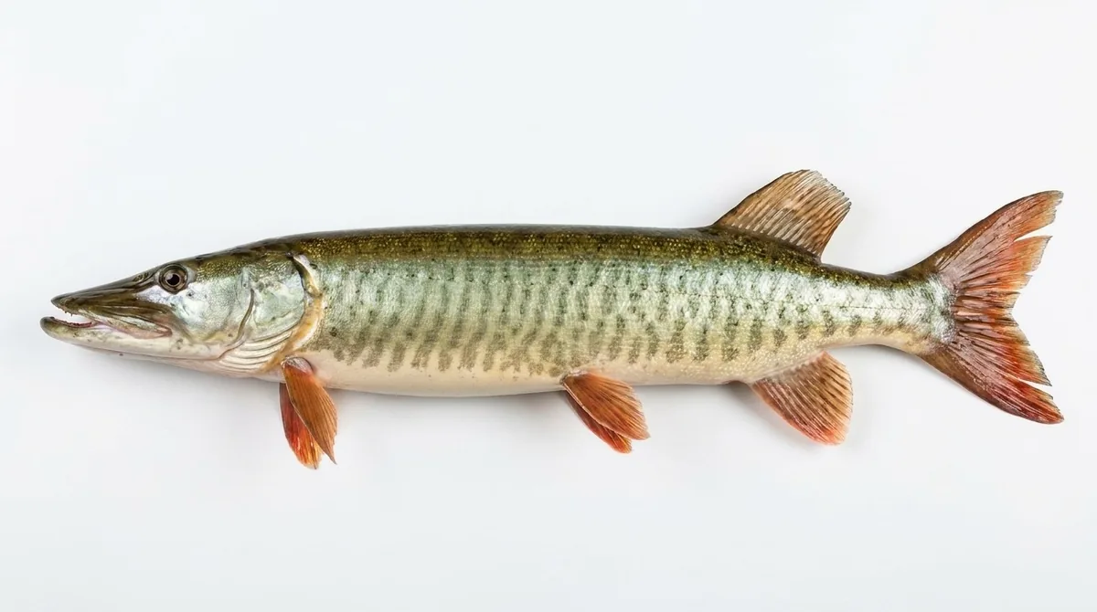 Allegheny river pike — Esox masquinongy punctulatus