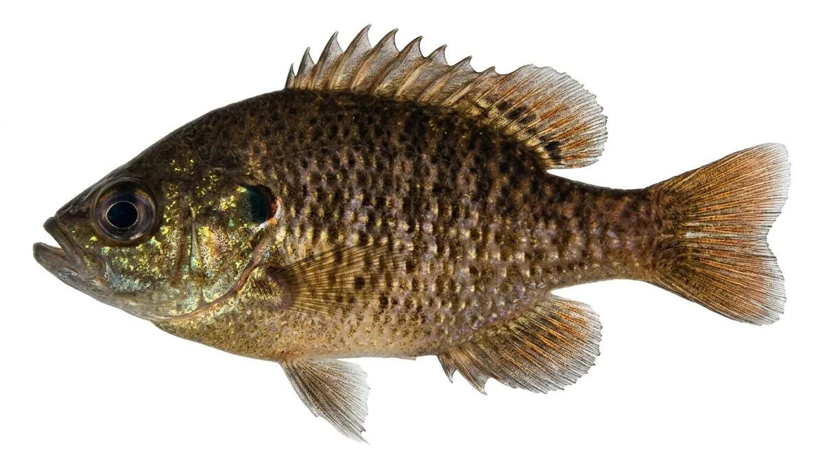 Bantam sunfish — Lepomis symmetricus