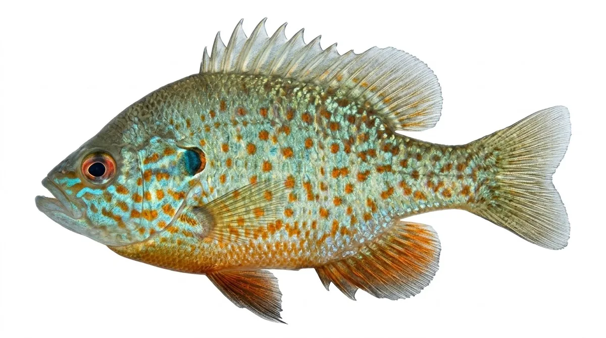 Orangespotted sunfish — Lepomis humilis