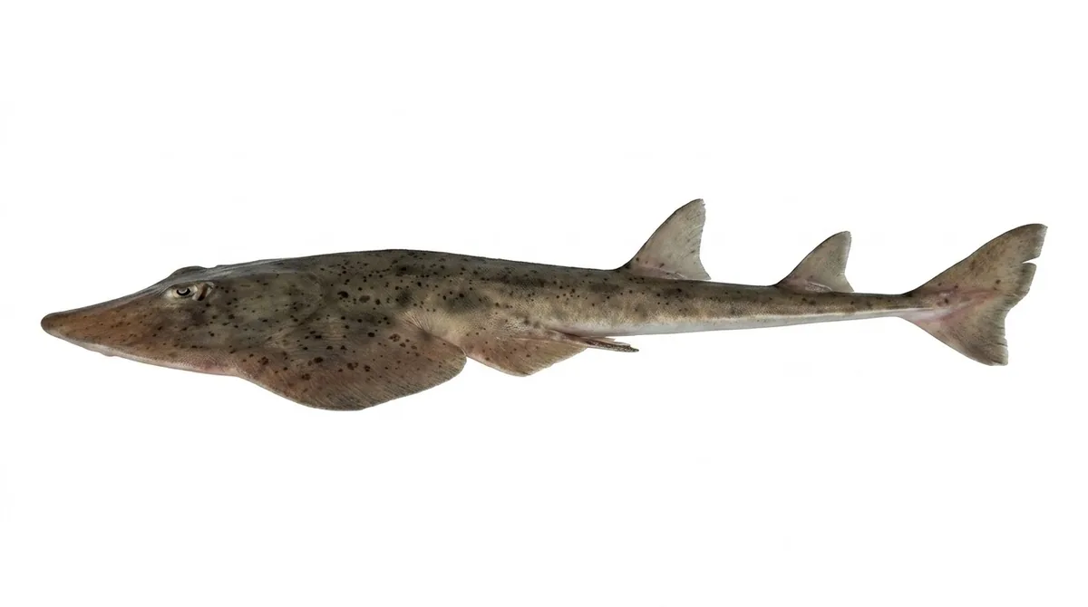 Shovelnose guitarfish — Pseudobatos productus