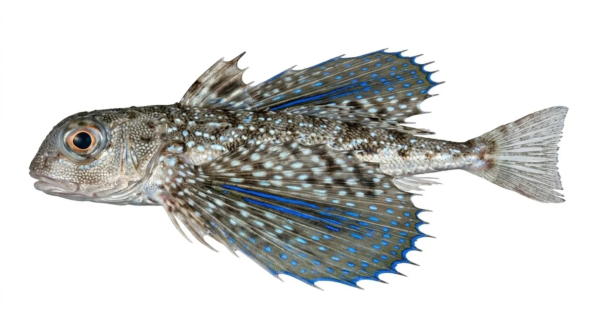 Flying gurnard — Dactylopterus volitans