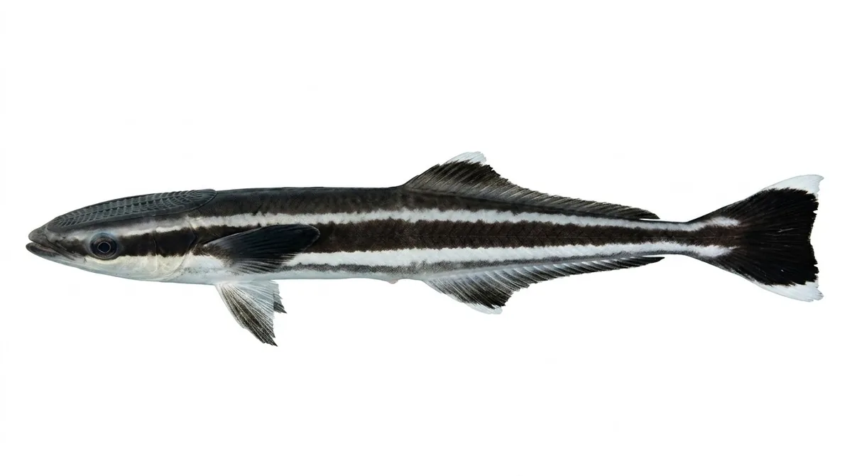 Whitefin sharksucker — Echeneis neucratoides