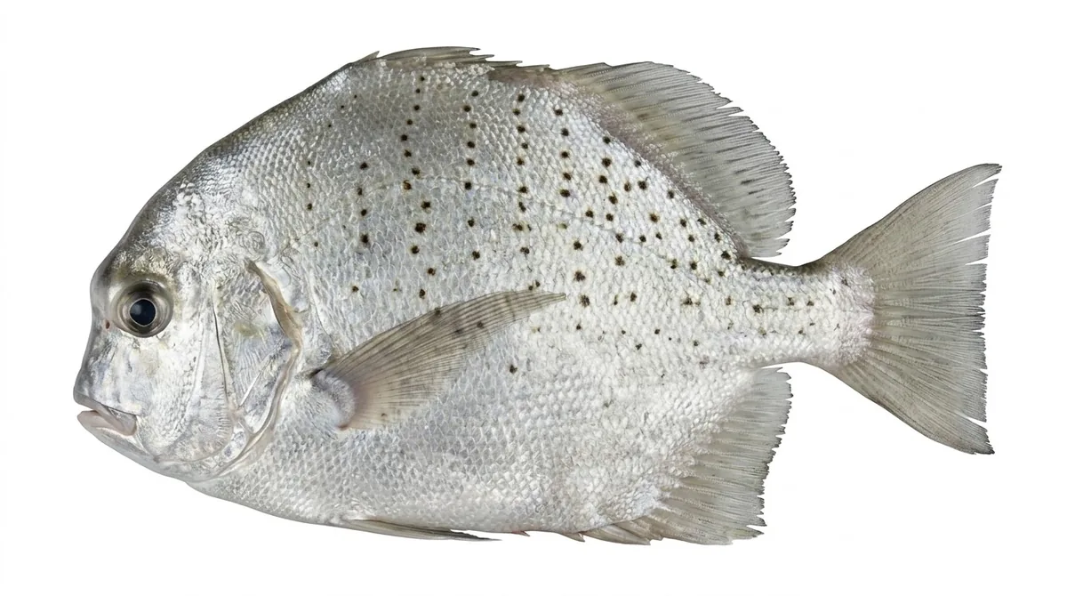 Spotted sicklefish — Drepane punctata