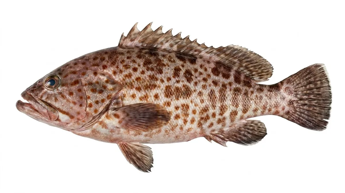 Spotted cabrilla — Epinephelus analogus
