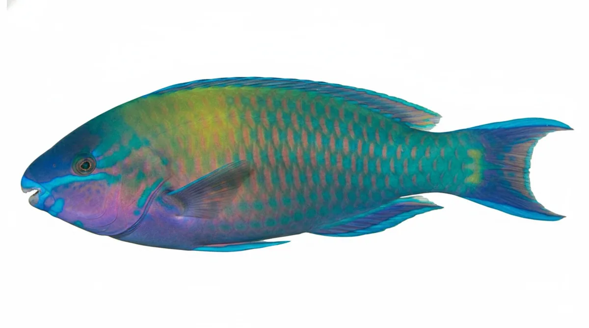 Common parrotfish — Scarus psittacus