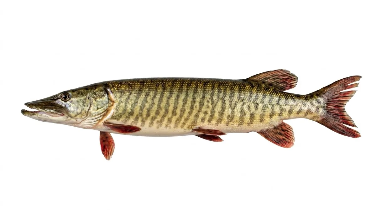 Tiger muskellunge — Esox masquinongy X Esox lucius