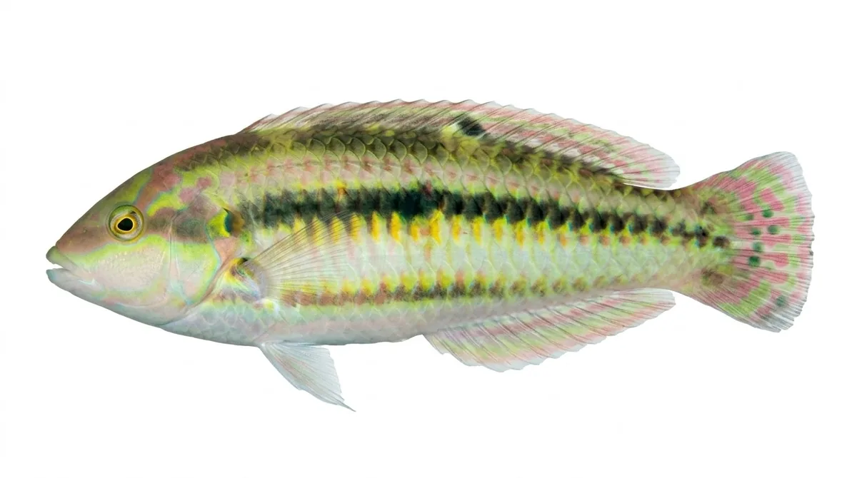 Slippery dick — Halichoeres bivittatus
