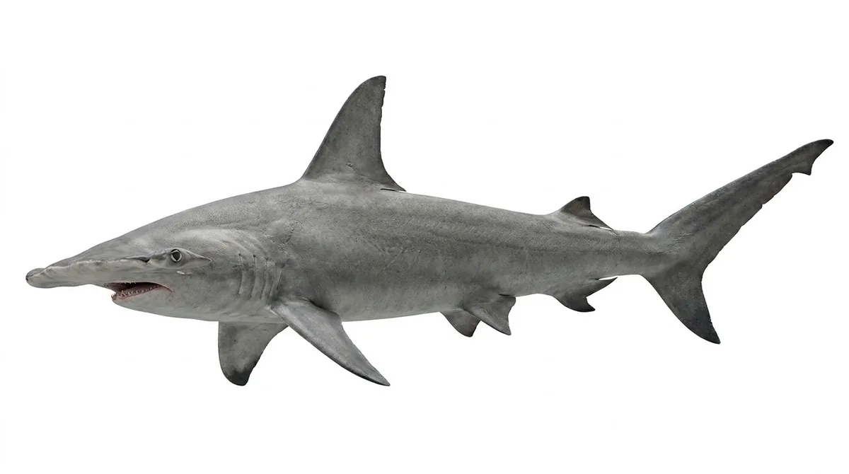 Great hammerhead — Sphyrna mokarran