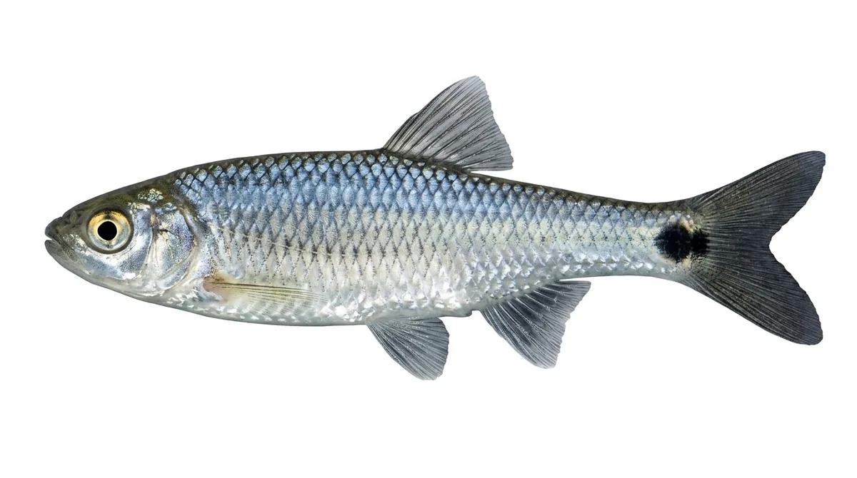 Blacktail shiner — Cyprinella venusta
